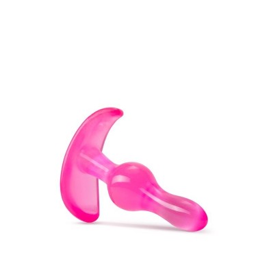 B YOURS CURVY ANAL PLUG PINK